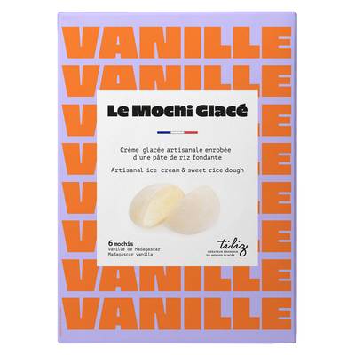 Tiliz Mochi glacé vanille de Madagascar, 210g