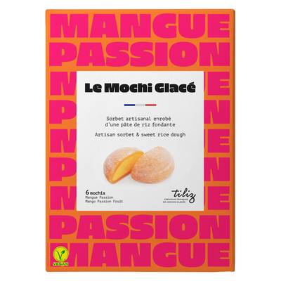 Tiliz Mochi glacé mangue passion, 210g