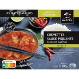 Madern Crevettes sauce piquante et son riz Basmati, 300g