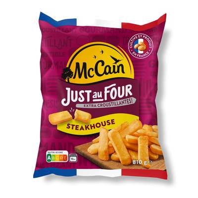 McCain Just au four frites steakhouse, 810g