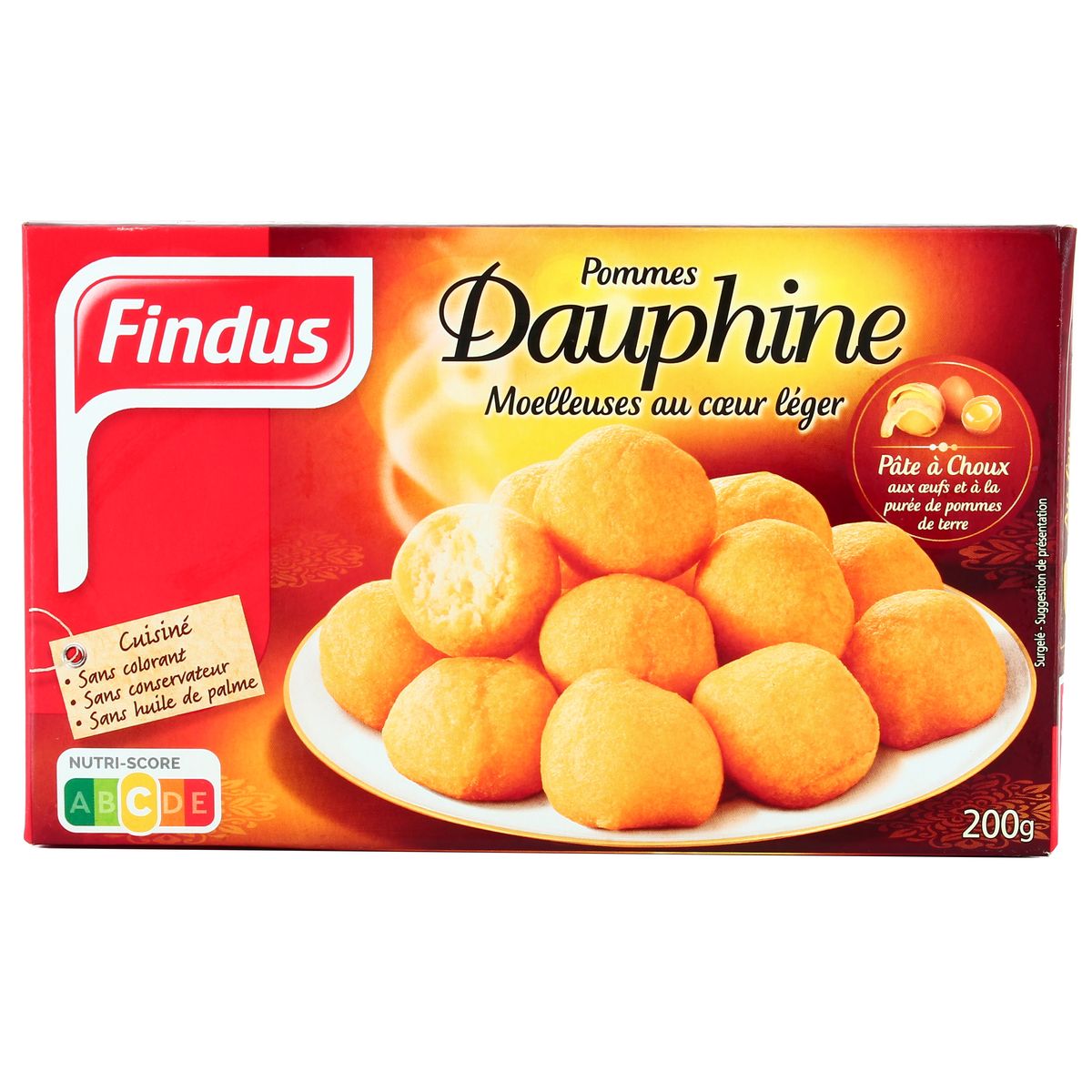 Findus Pommes dauphine en boite, 200g