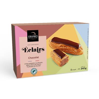 Erhard Eclairs au chocolat, 240g