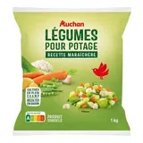Auchan Légumes pour potage maraîcher, 1kg