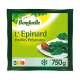 Bonduelle Épinards Feuilles entières, 750g