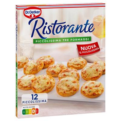 Ristorante - Piccolissima Minis pizzas trois fromages, 288g