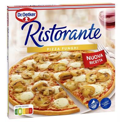 Dr.Oetker - Ristorante Pizza funghi- Champignons, tomates et mozzarella., 365g