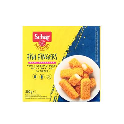 Schär Bâtonnets de poisson panés sans gluten, 300g
