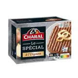 Charal Hachés de boeuf à l'oignon 15%mg, 10x100g