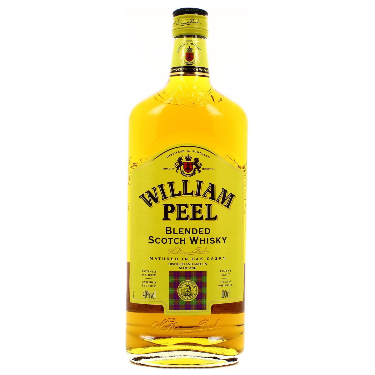 William Peel Scotch whisky 40°, 1L