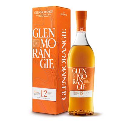 Glenmorangie Whisky single malt original 12 ans 40°, 70cl