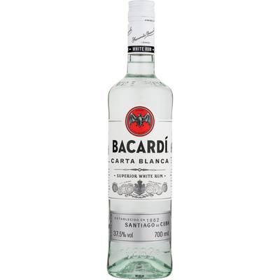 Bacardi Rhum blanc Carta Blanca 37,5°, 70cl