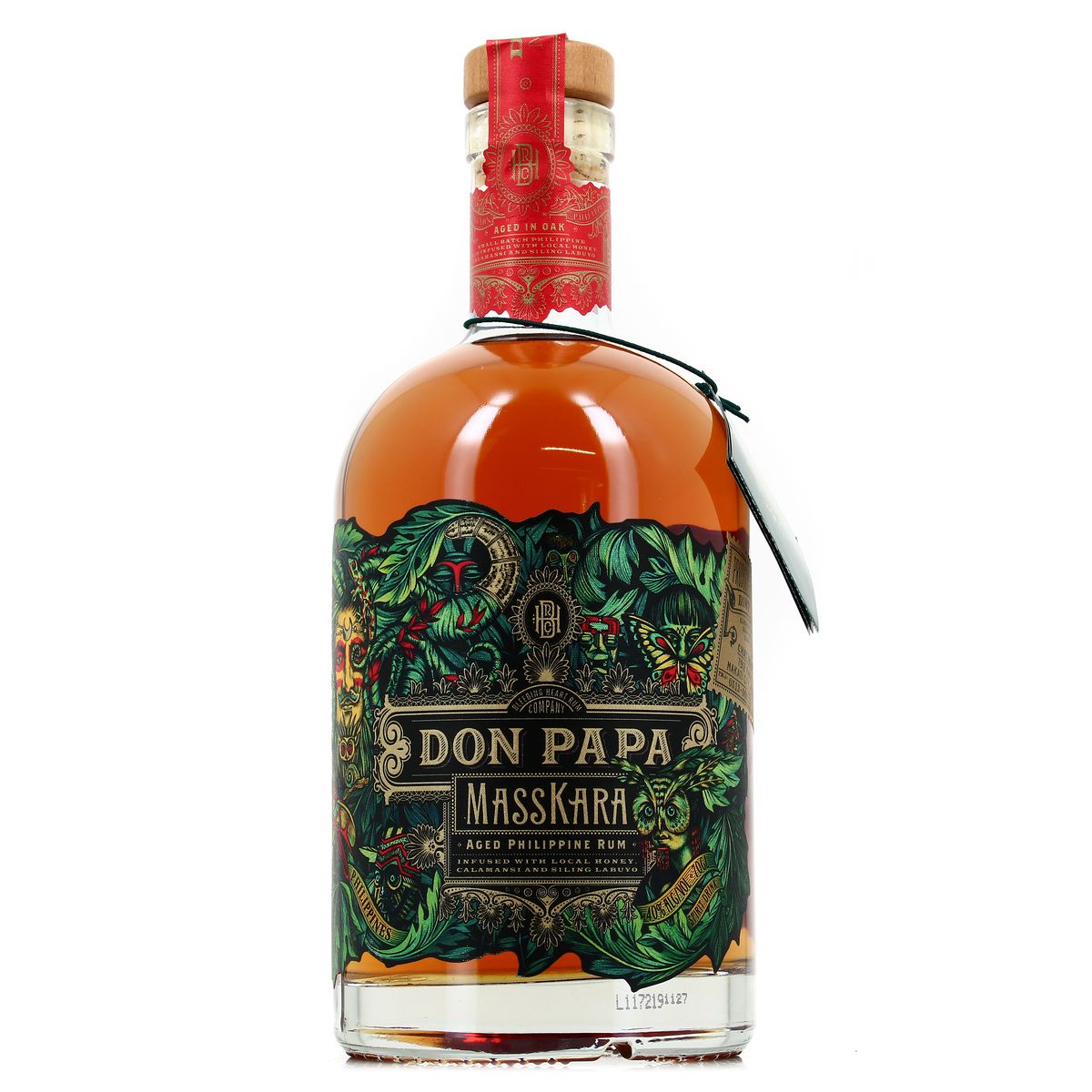 Don Papa Boisson à base de rhum cuvée Masskara 40°, 70cl