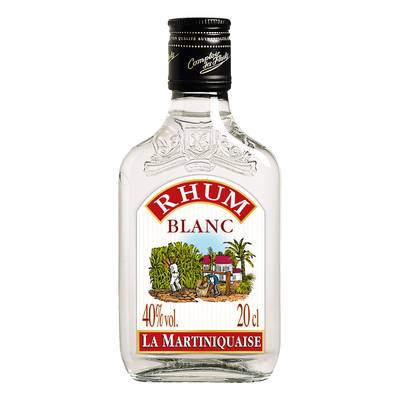 La Martiniquaise Rhum blanc 40°, 20cl