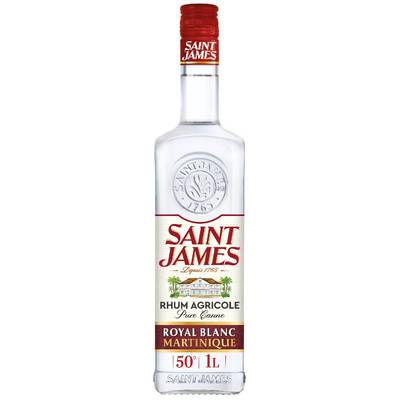 Saint James Rhum blanc agricole Martinique 50°, 1L