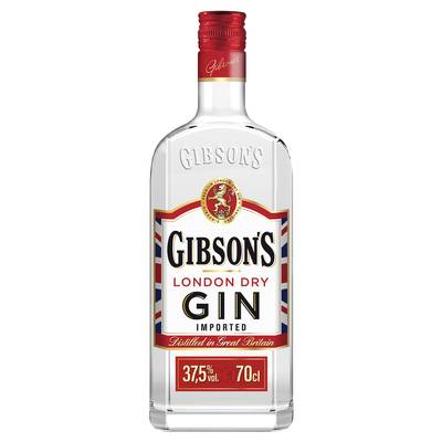 Gibson's Gin London dry 37,5°, 70cl