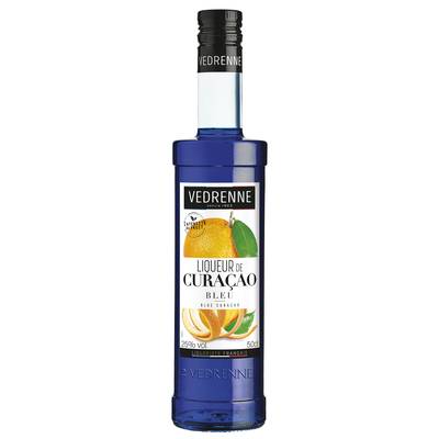 Vedrenne Liqueur Curaçao bleu 25°, 50cl