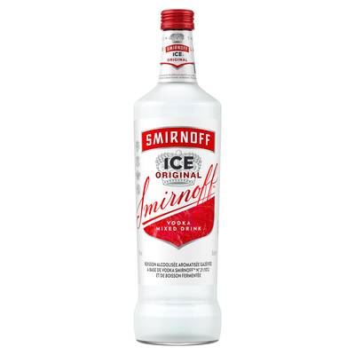 Smirnoff Boisson alcoolisée aromatisée à base de vodka 4°, 70cl