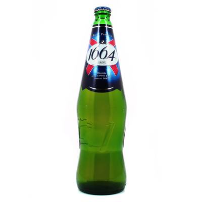 1664 Bière blonde 5.5°, 75cl