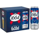 1664 Bière blonde 5.5°, 6x33cl
