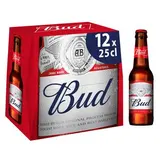 Bud Bière blonde 5°, 12x25cl