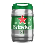 Heineken Fût de bière blonde 5°, 5L
