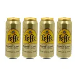 Leffe Bière blonde d'Abbaye 6.2°, Lot de 4x50cl