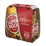 Super Bock Bière blonde 5.2°, 6x25cl