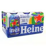 Heineken Bière Blonde Sans Alcool 0,0%, 6x33cl