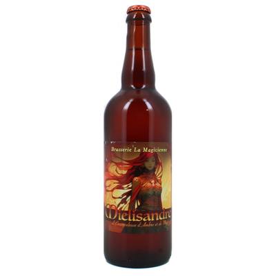 Brasserie La Magicienne Bière Miélisandre au miel 6.6°, 75cl