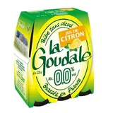 La Goudale Bière sans alcool au jus de citron 0.0%, 6x25cl