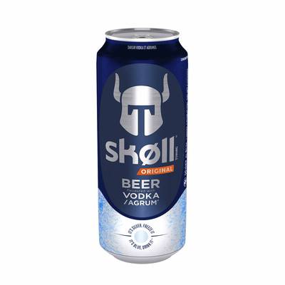Skoll Bière aromatisée à la vodka et aux agrumes 6°, 50cl
