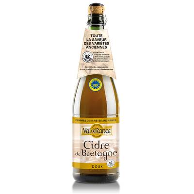 Val De Rance Cidre de Bretagne doux IGP 2°, 75cl