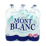 Source Mont Blanc Eau minérale naturelle, 6x1L