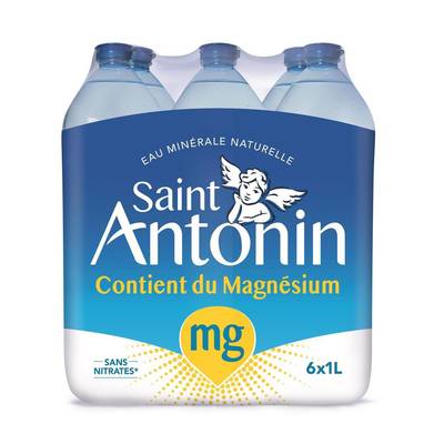 St Antonin Eau minérale naturelle, 6x1L