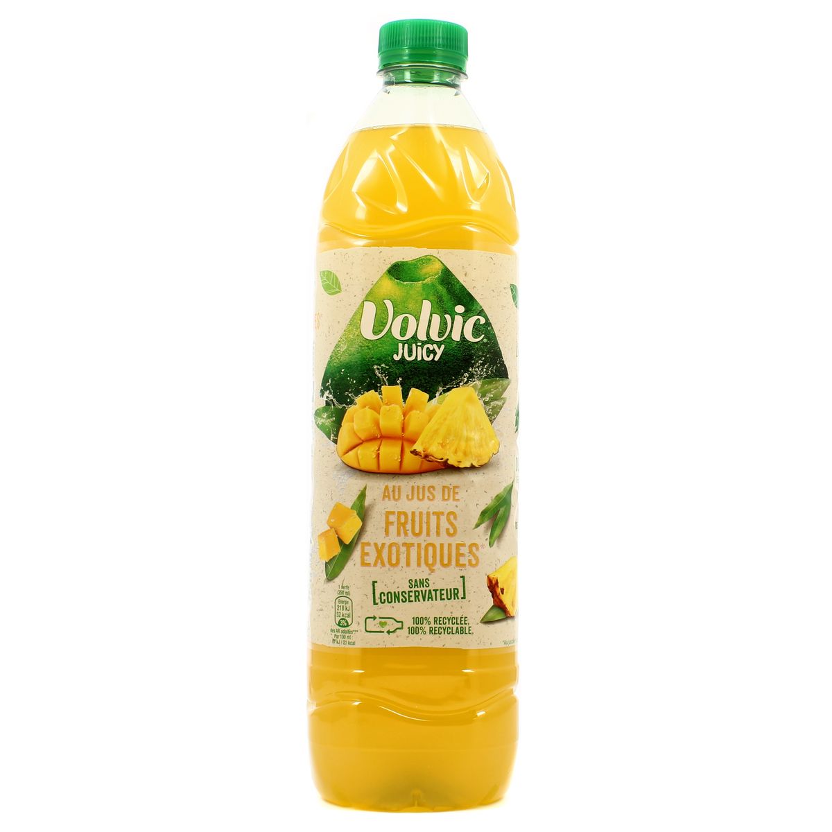 Volvic Eau au jus de fruits exotiques, 1,5L