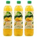 Volvic Au jus de fruits exotiques, Lot de 3x1,5L