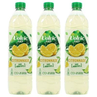 Volvic Citronnade, Lot de 3x1,5L
