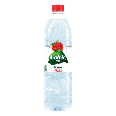 Volvic Eau aromatisée zest fraise, 1,5L