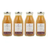 Nectars de Bourgogne Pur Jus de Pomme du Mont du Lyonnais, Lot de 4x25cl