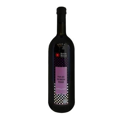 Baton rouge Pur jus de raisin rouge, 1L