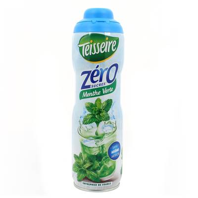 Teisseire Sirop de Menthe sans sucres, 60cl