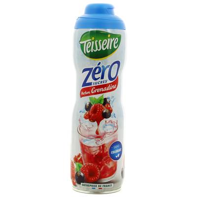 Teisseire Sirop de Grenadine sans sucres, 60cl