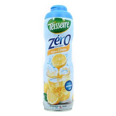 Teisseire Sirop de Citron sans sucres, 60cl