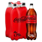 Coca-Cola Coca sans sucre, 4x1,75L