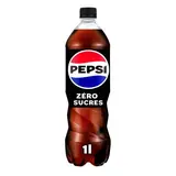 Pepsi Soda cola zéro sucres, 1L