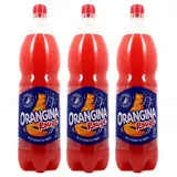 Orangina Boisson gazeuse à l'orange sanguine, Lot de 3x1,5L