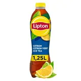 Lipton Thé glacé saveur citron  citron vert, 1,25L