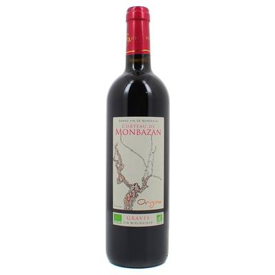 Graves Rouge AOC Château Monbazan Bio, 75cl