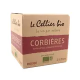 Corbières Rouge AOP Le Cellier Bio 13°, Bag in box 3L