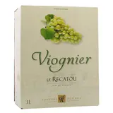 Viognier Vin de pays d'Oc Blanc IGP Le Recatou 13.5°, Bag in box 3L